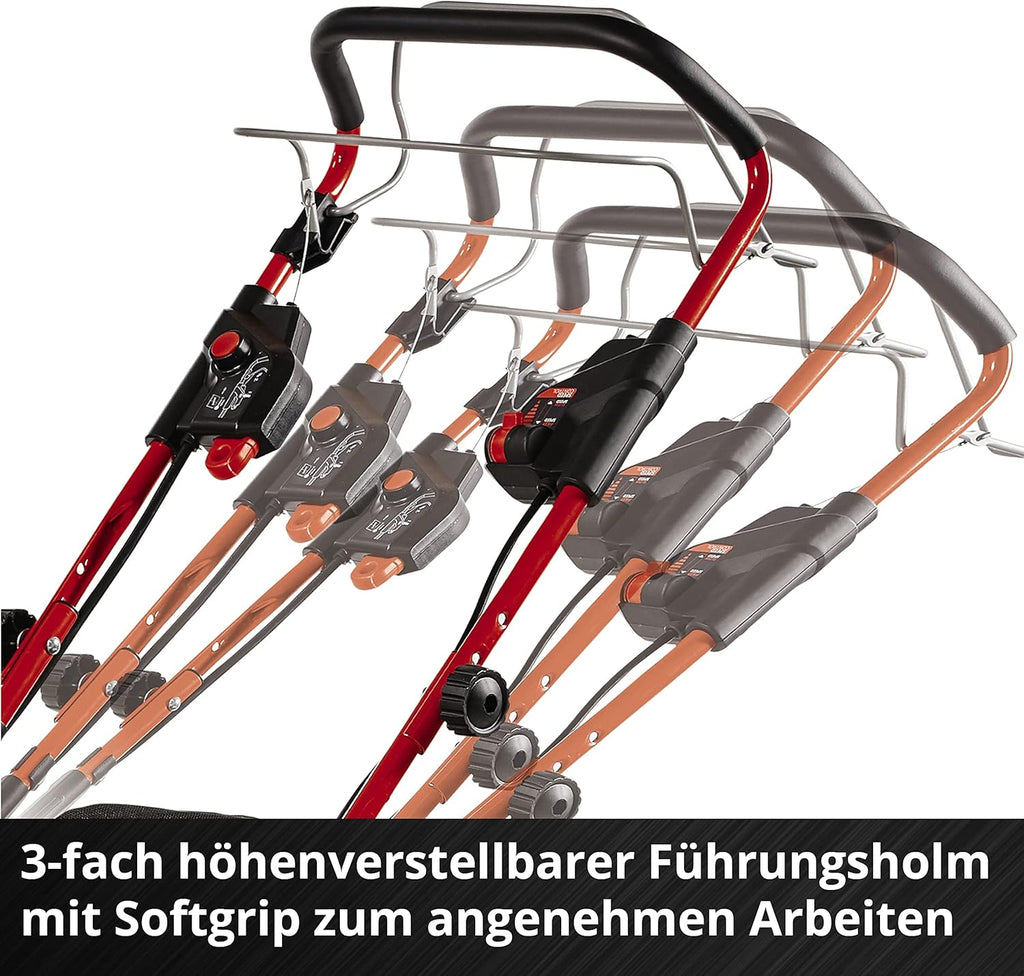Akku-Rasenmäher 'GP-CM 36/47 S HW Li' mit 4 x 18 V Akkus und 2 Ladegeräten, bis 700 m